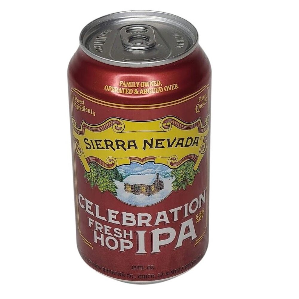 Sierra Nevada Celebration Fresh Hop IPA Empty Beer Can Bottom Opened 12oz